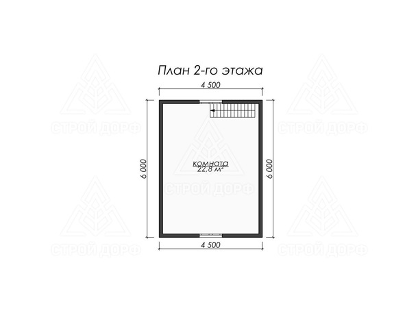 Дом из бруса 6х6 Радислав