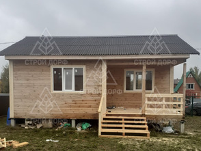 Дом из бруса 6х8 в Новое Литвиново